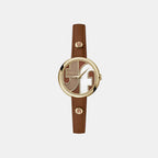 Female Analog Leather Watch WW00005014L2