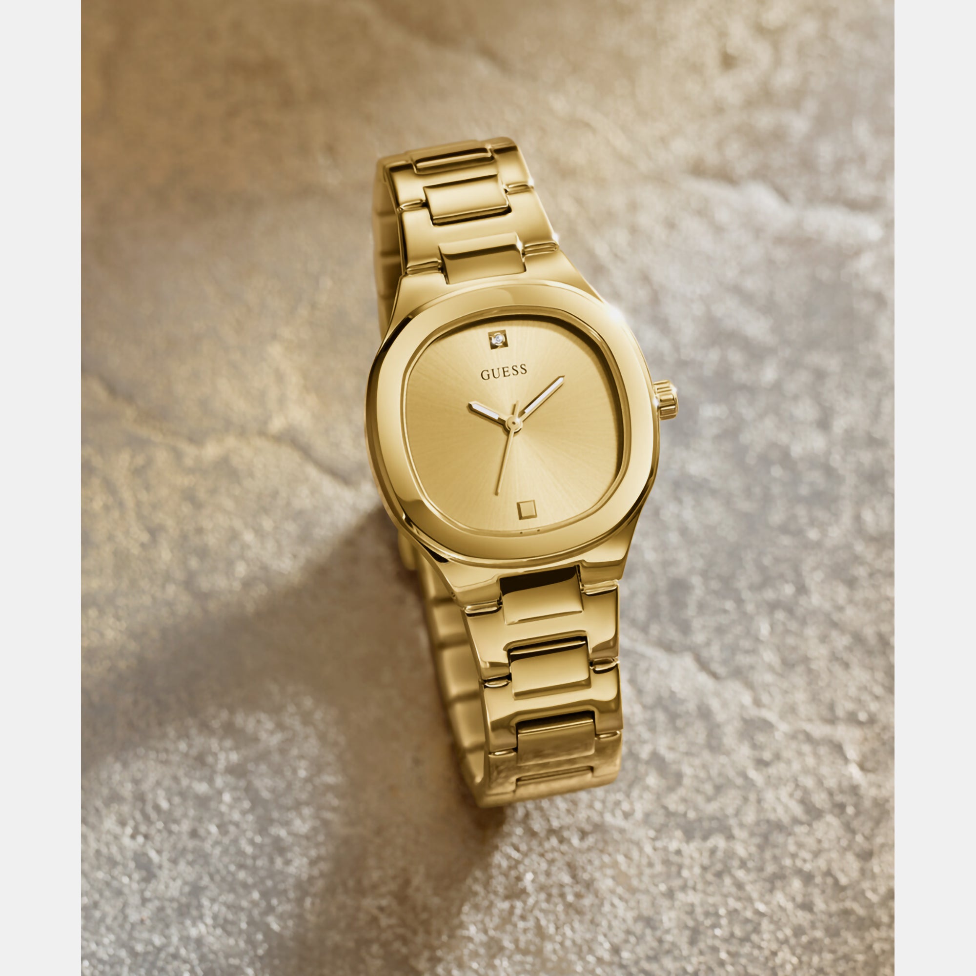 Guess Stainless Steel Gold watch