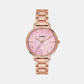 Timex Round Mother Of Pearl Analog watch