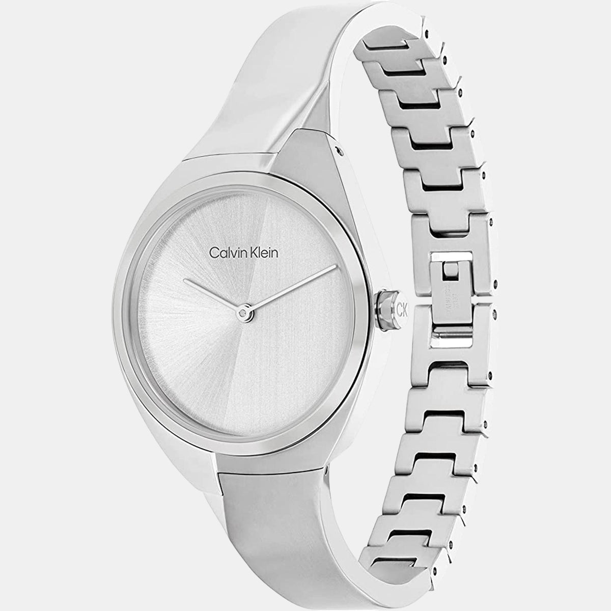 Charming Women Quartz Silver Dial Analog Stainless Steel Watch 25200234
