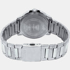 Enticer Men Quartz Black Dial Analog Stainless Steel Watch A2116