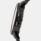 E Class Men Quartz Black Dial Analog Stainless Steel Watch TWEG17208