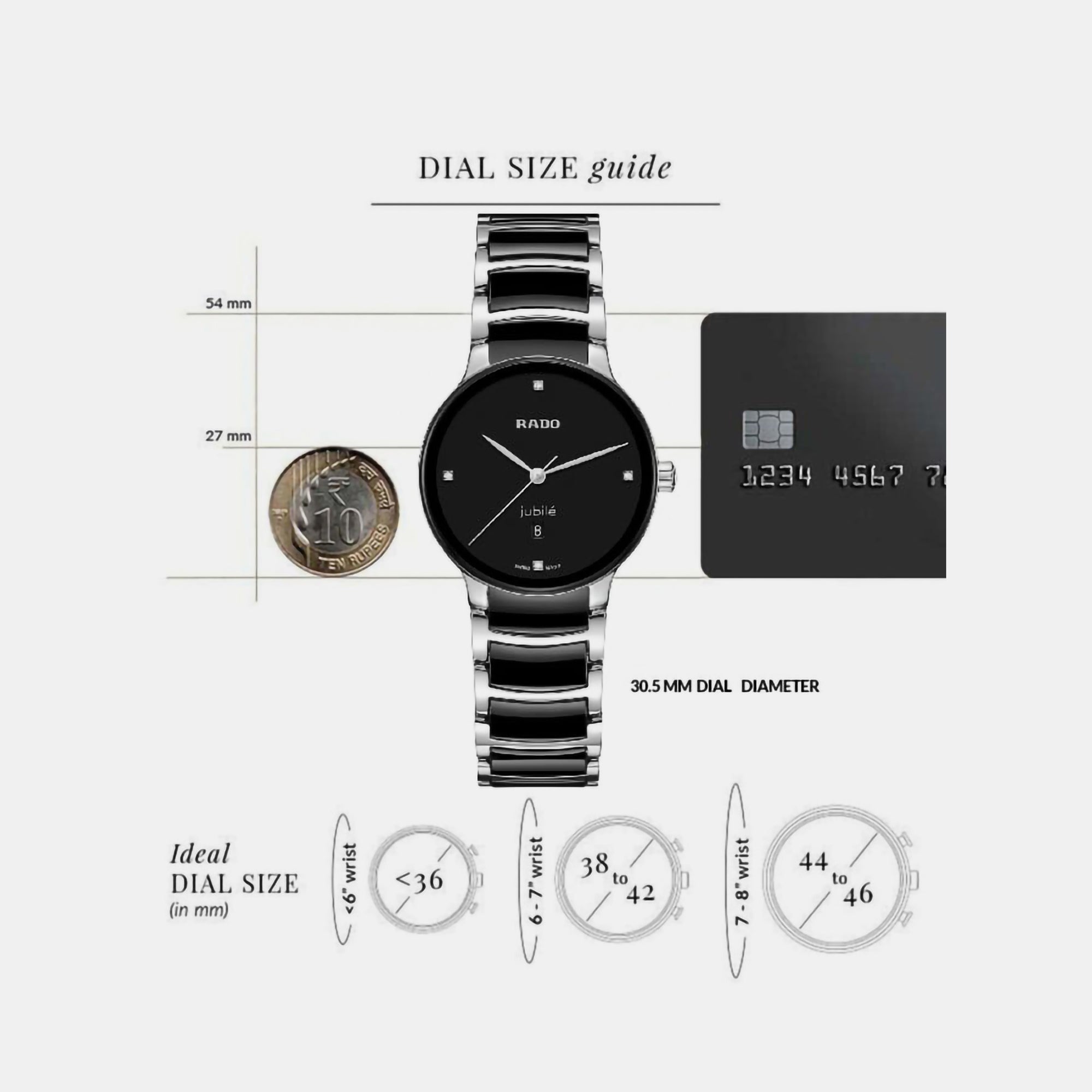 Rado Ceramic Black watch