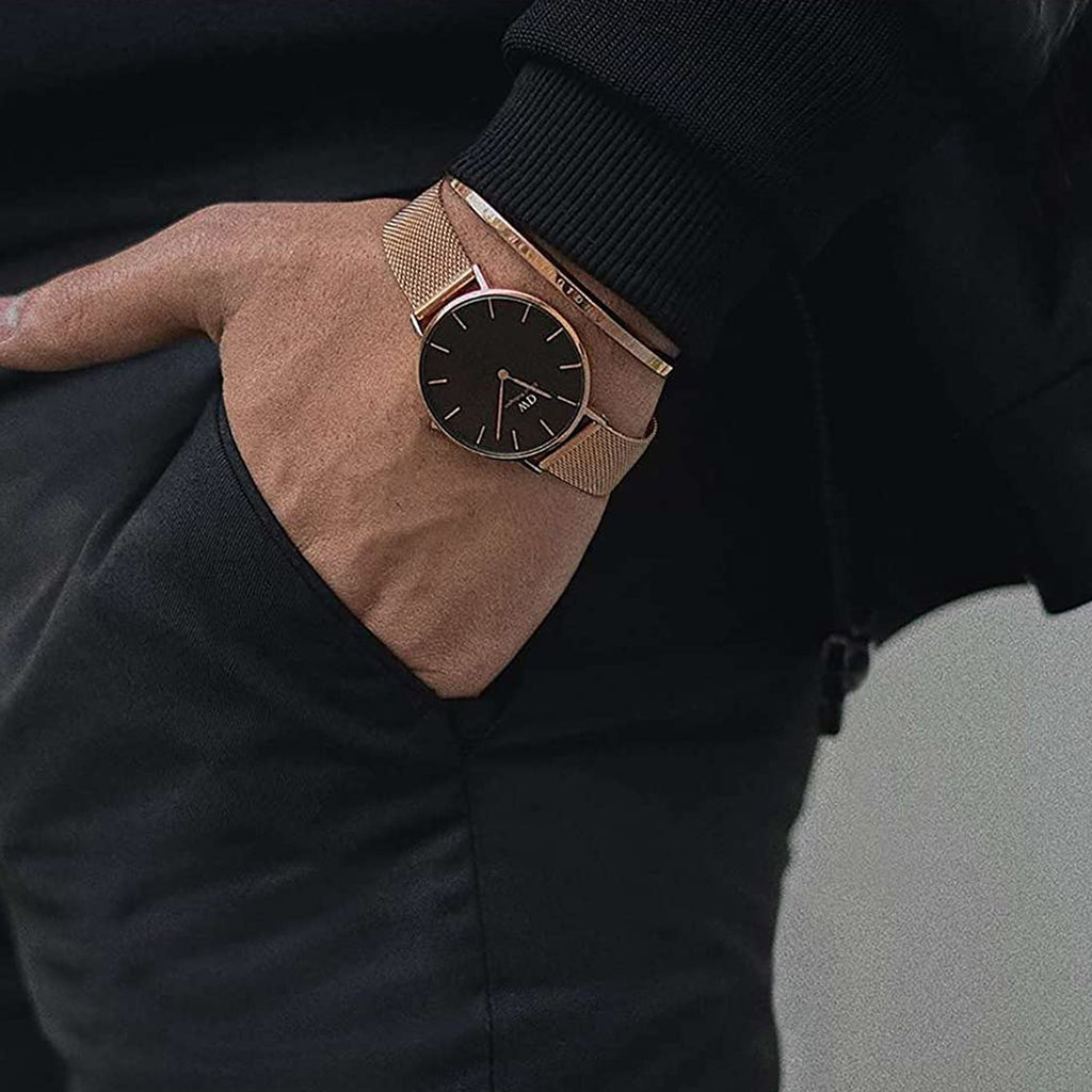 Daniel Wellington Unisex Round Black watch