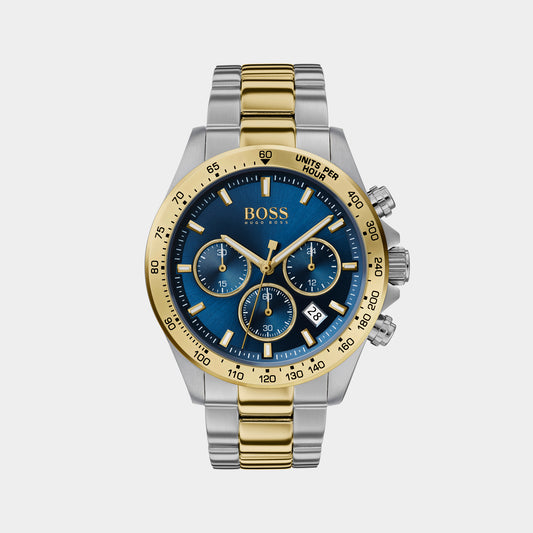 Male Blue Chronograph Stainless Steel Watch 1513767