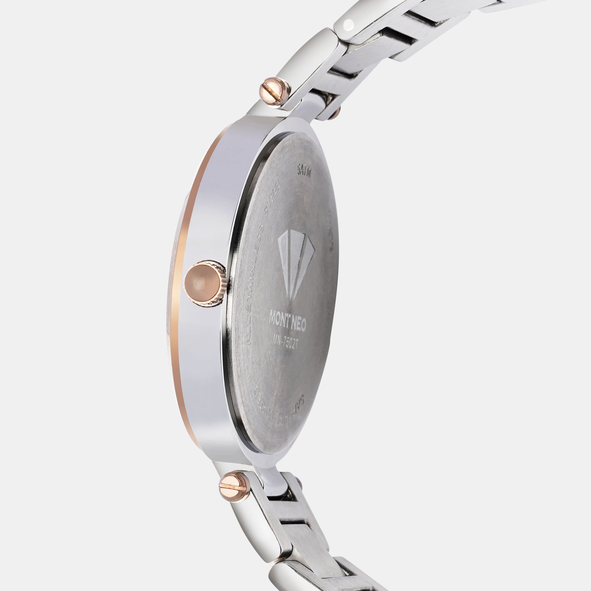 Mont Neo Women Round Silver watch