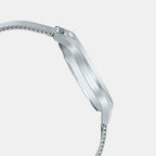 Enticer Men Quartz Black Dial Analog Stainless Steel Watch A2106