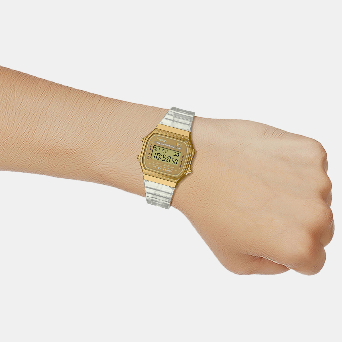 Casio 40 mm Transparent Quartz watch