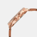 Michael Kors Women Round Rose Gold watch