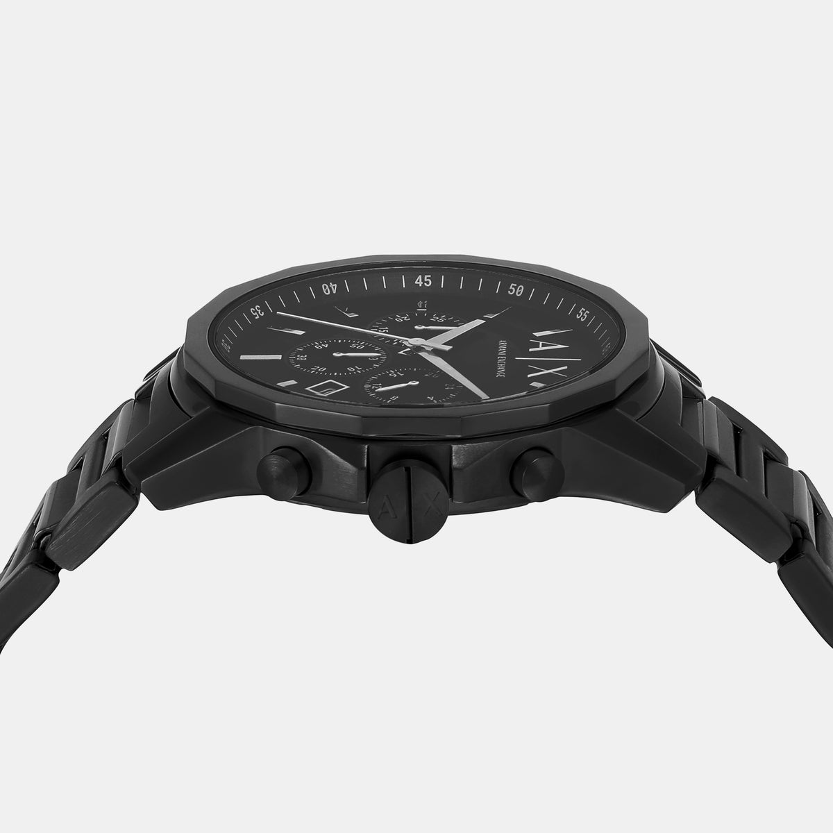 Armani Exchange Stainless Steel Round watch