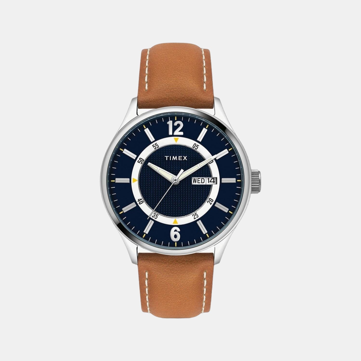 Timex Round Blue Analog watch