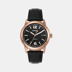 Fossil Round Black Analog watch