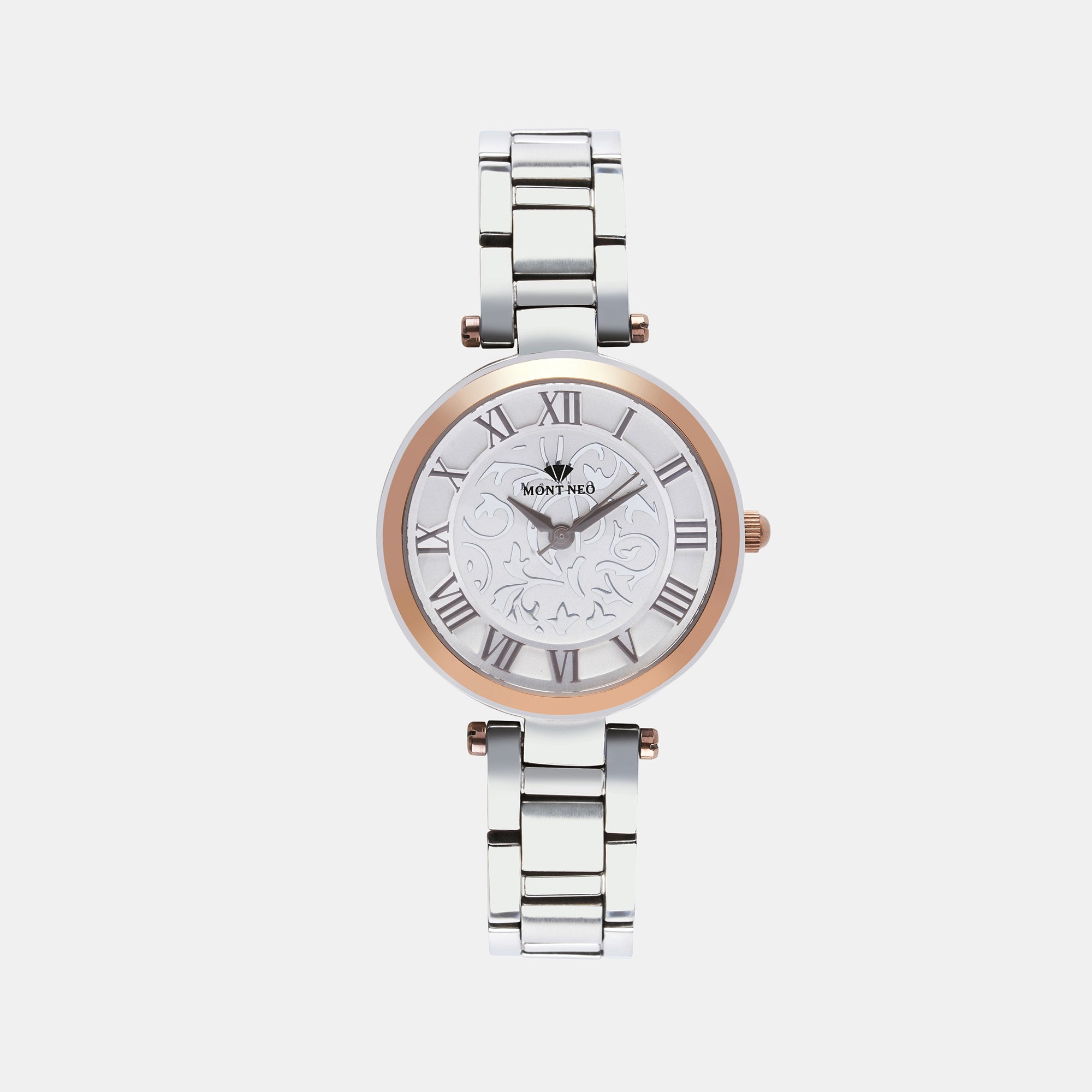 Mont Neo Round Silver Analog watch