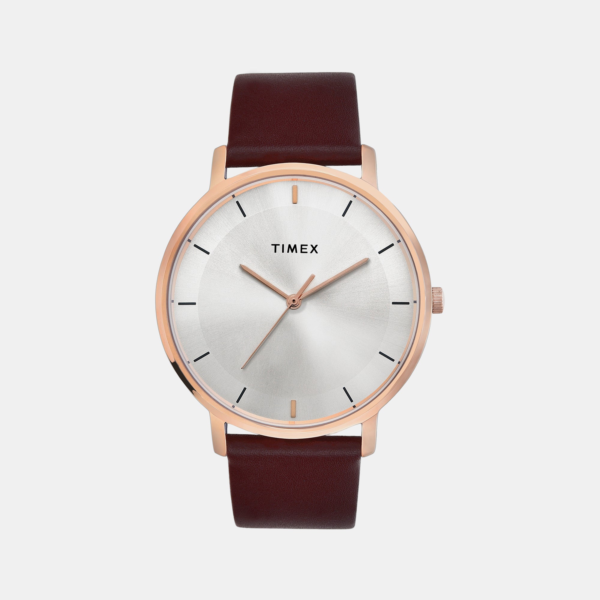 Timex Round Silver Analog watch