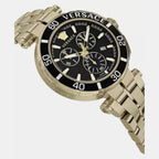 Versace Stainless Steel Round watch