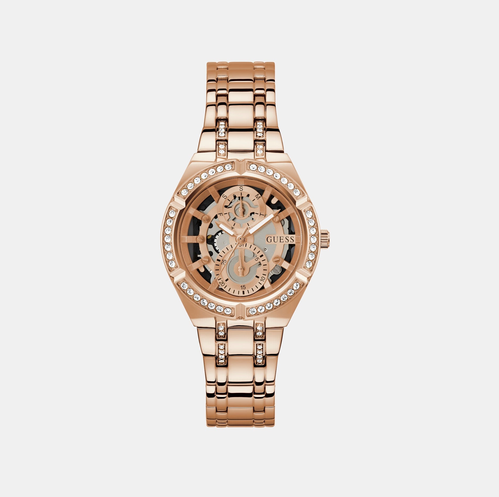 Guess Round Rose Gold Analog watch