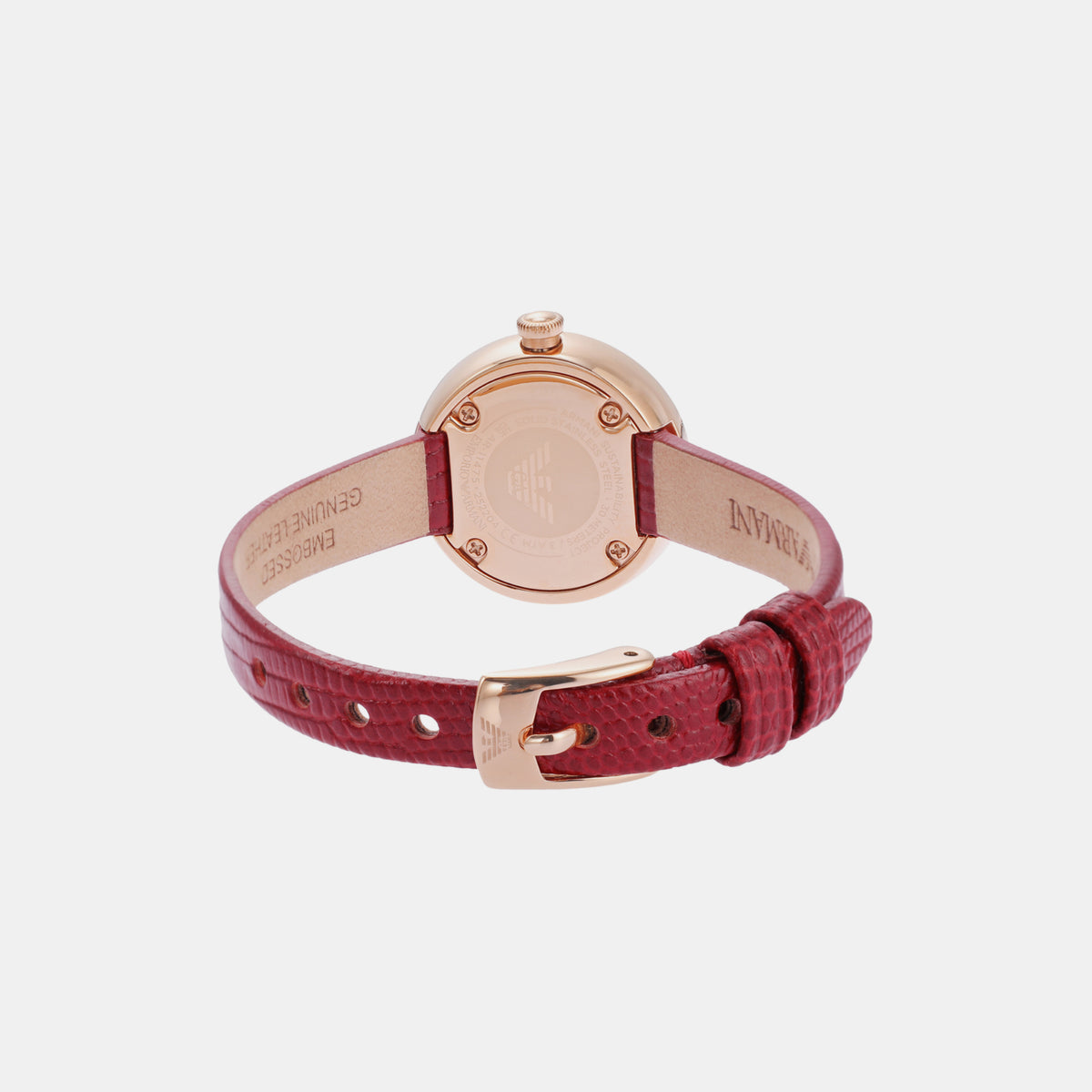 Emporio Armani Women Round Mother Of Pearl watch