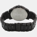 E Class Men Quartz Black Dial Analog Stainless Steel Watch TWEG17208
