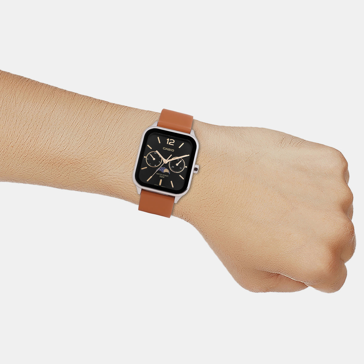 Casio 45 mm Brown Quartz watch