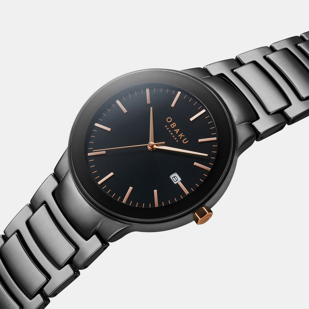 Obaku 42 mm Round Quartz watch