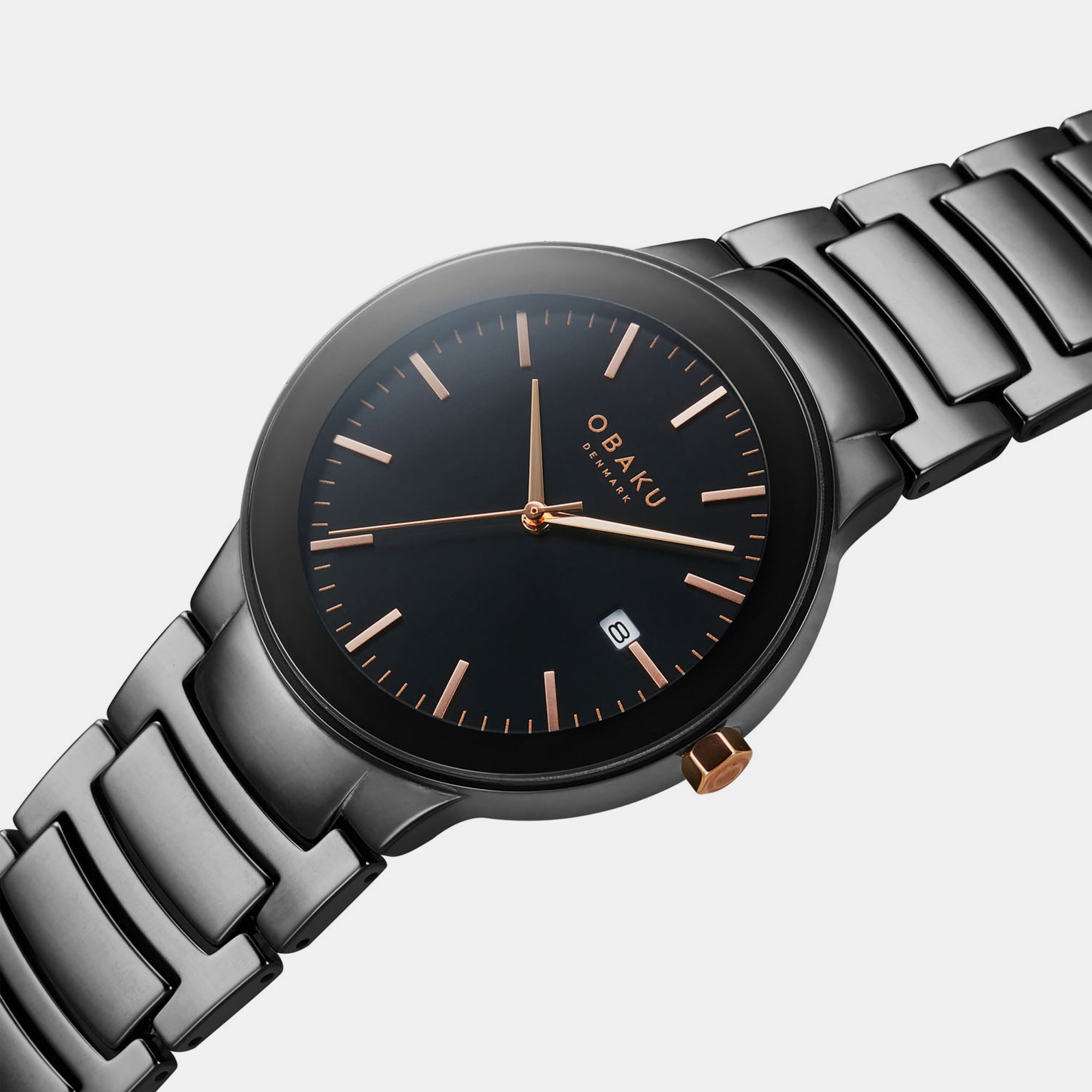 Obaku 42 mm Round Quartz watch