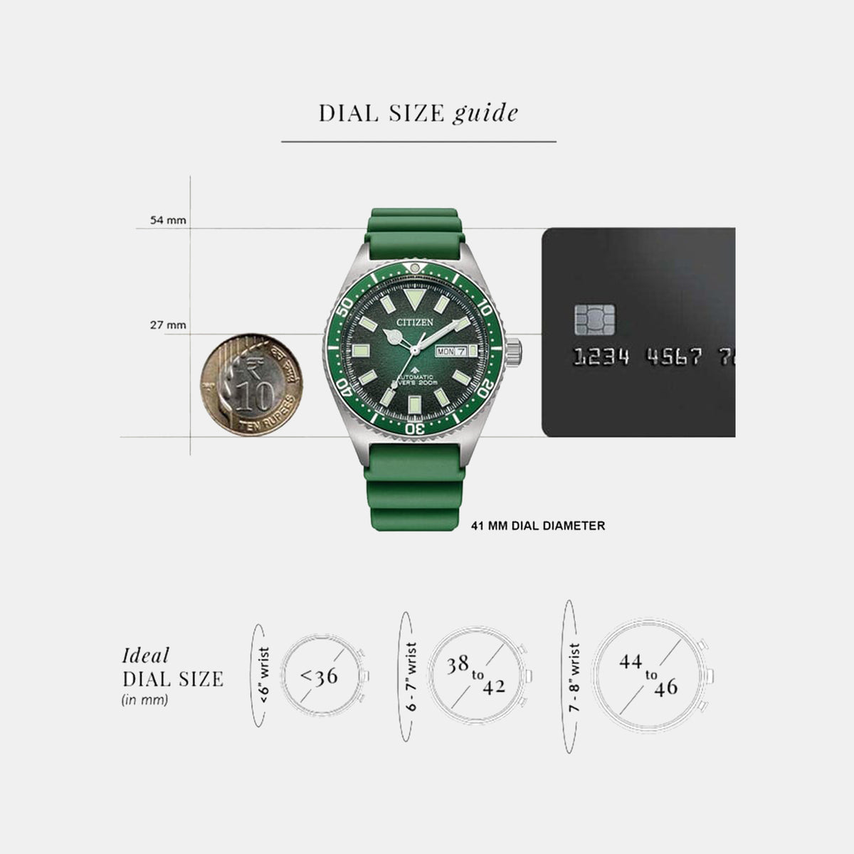 Citizen Stainless Steel Round watch