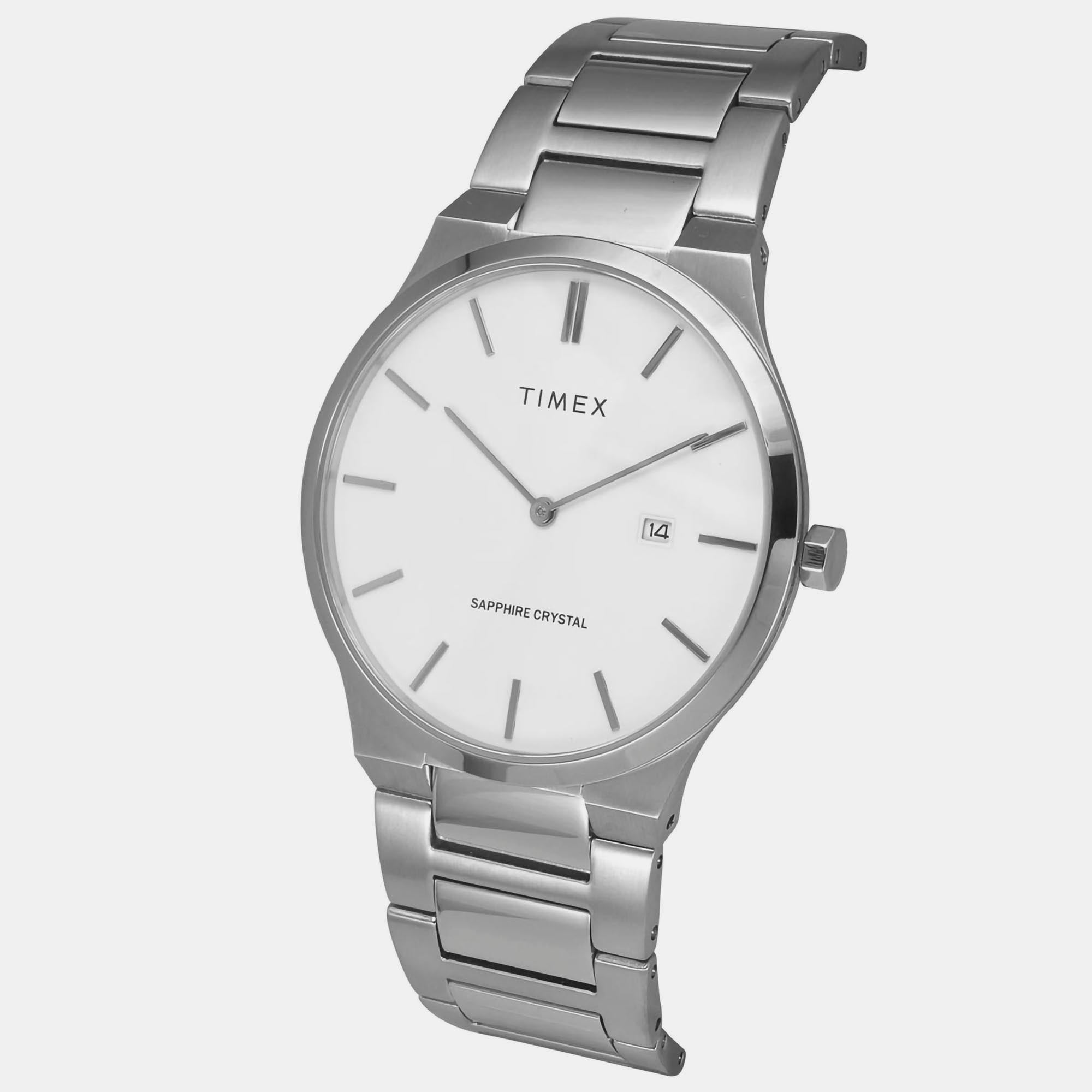 Timex Stainless Steel Round watch