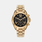 Michael Kors Round Black Chronograph watch