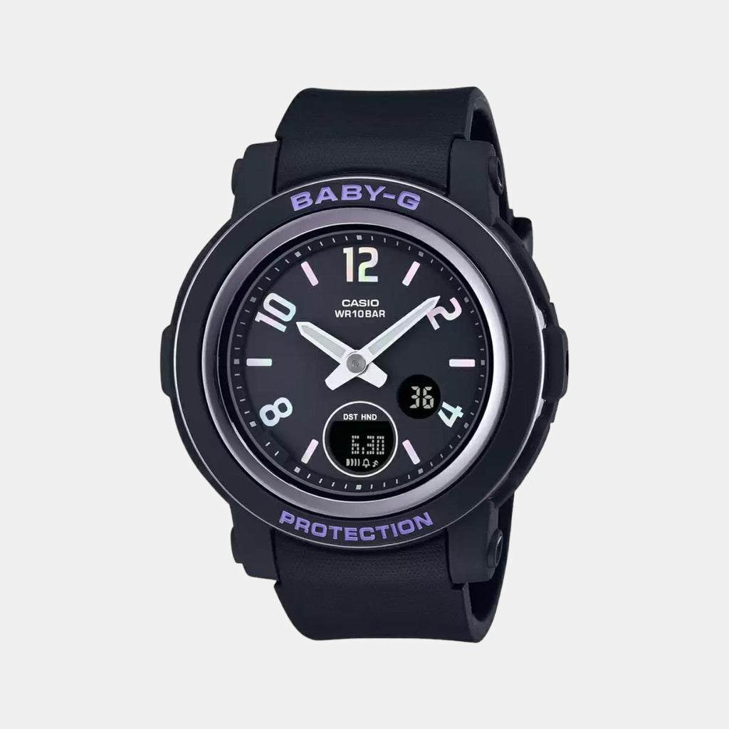 Casio Round Black Analog-Digital watch