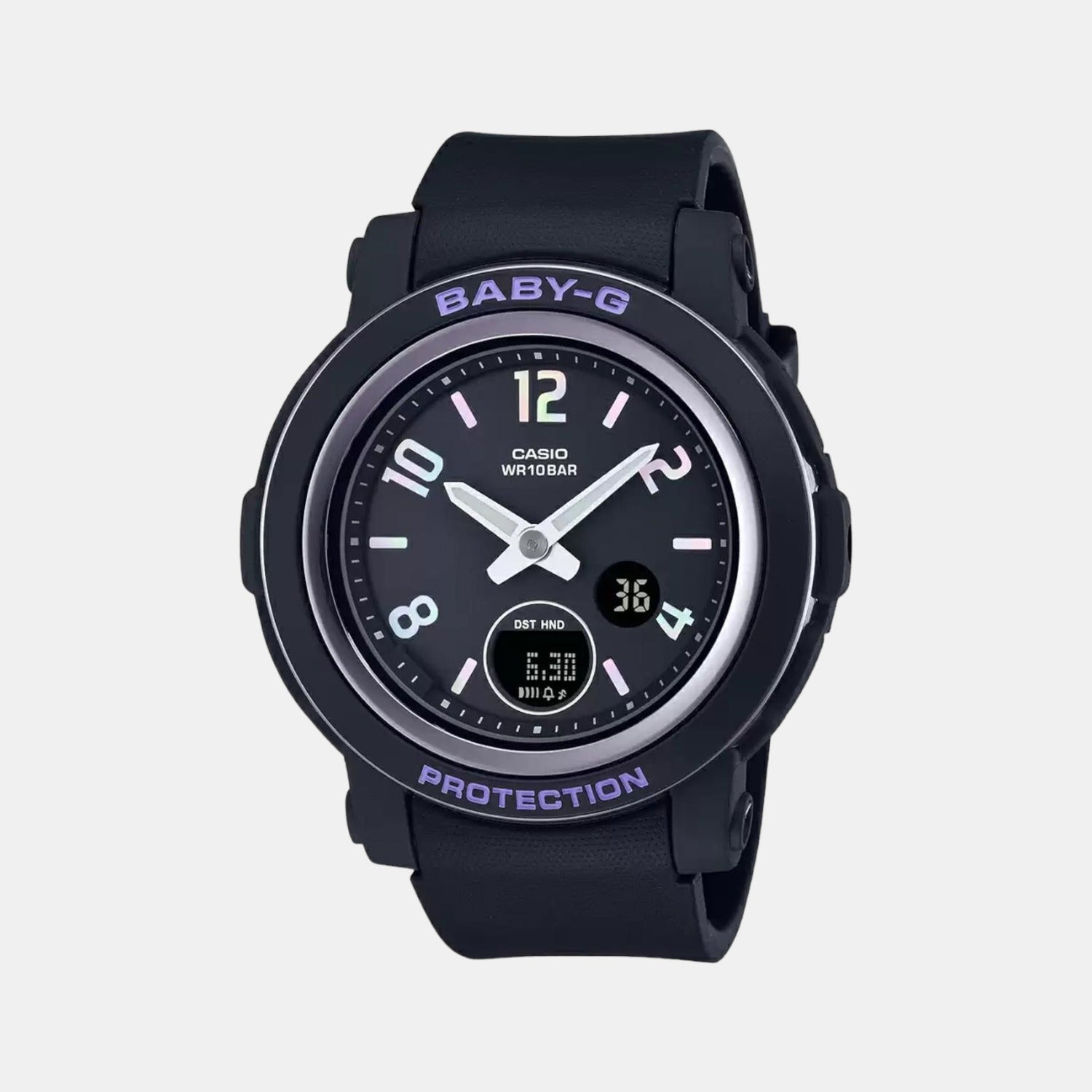 Casio Round Black Analog-Digital watch