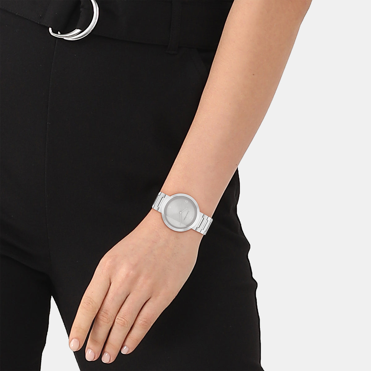 Calvin Klein Stainless Steel Round watch