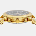 Versace Women Round Black watch