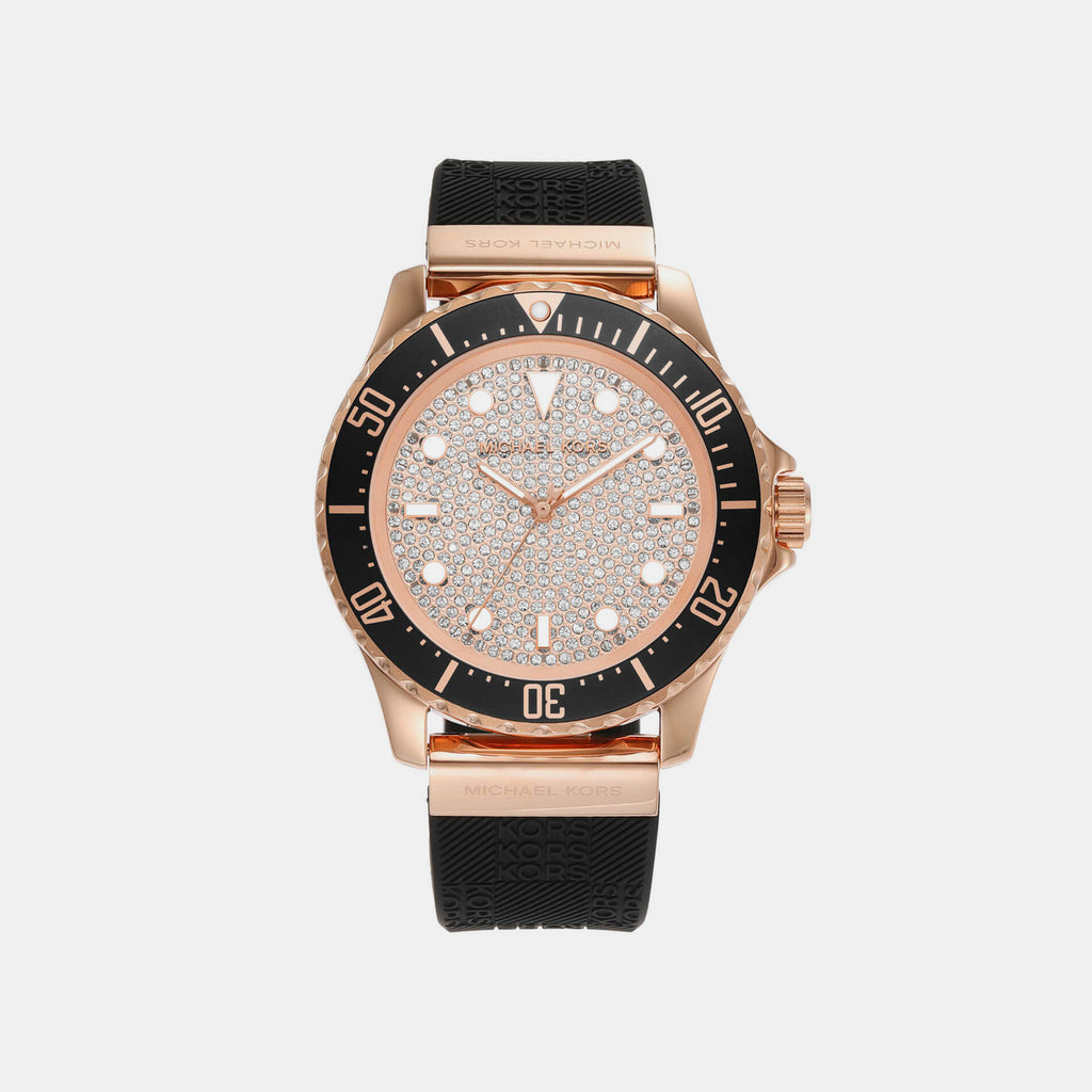 Michael Kors Round Rose Gold Analog watch