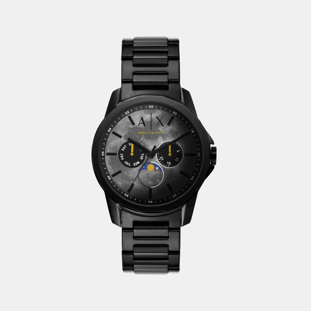 Armani Exchange Round Grey Chronograph watch