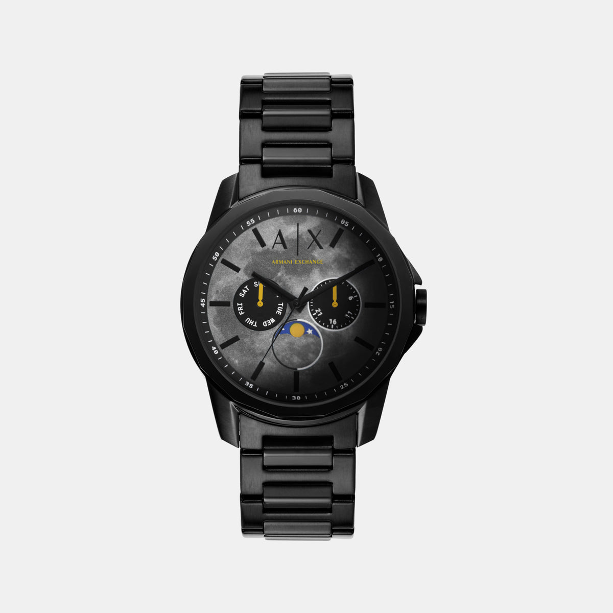 Armani Exchange Round Grey Chronograph watch