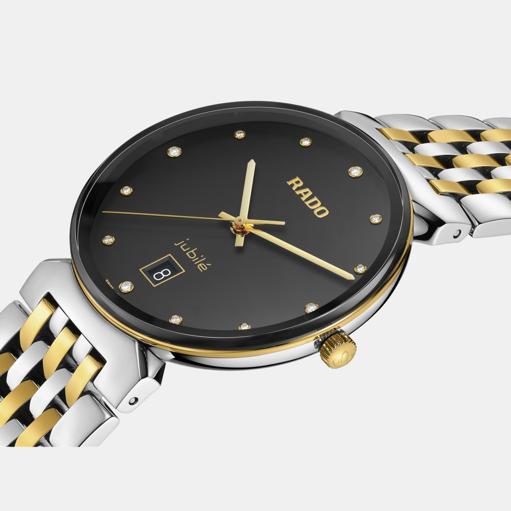 Rado Male Analog Stainless Steel Watch Rado Just In Time