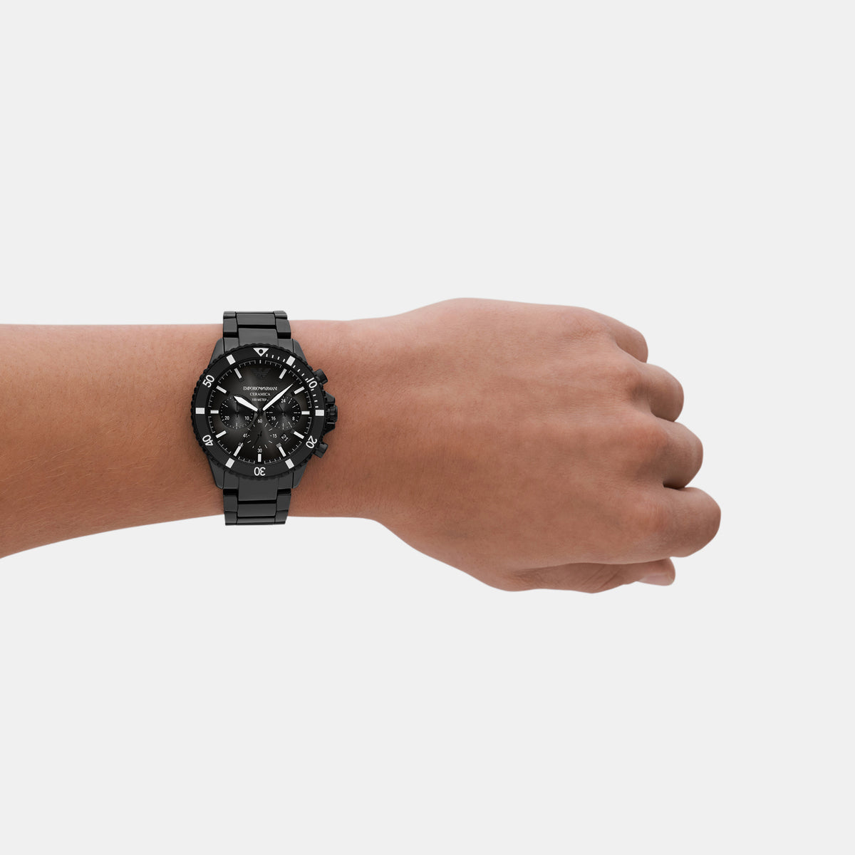 Emporio Armani Round Quartz Chronograph Men watch