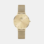Daniel Wellington Round Gold Analog watch