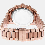 Lexington Women Quartz Red Dial Chronograph Stainless Steel Watch MK7275