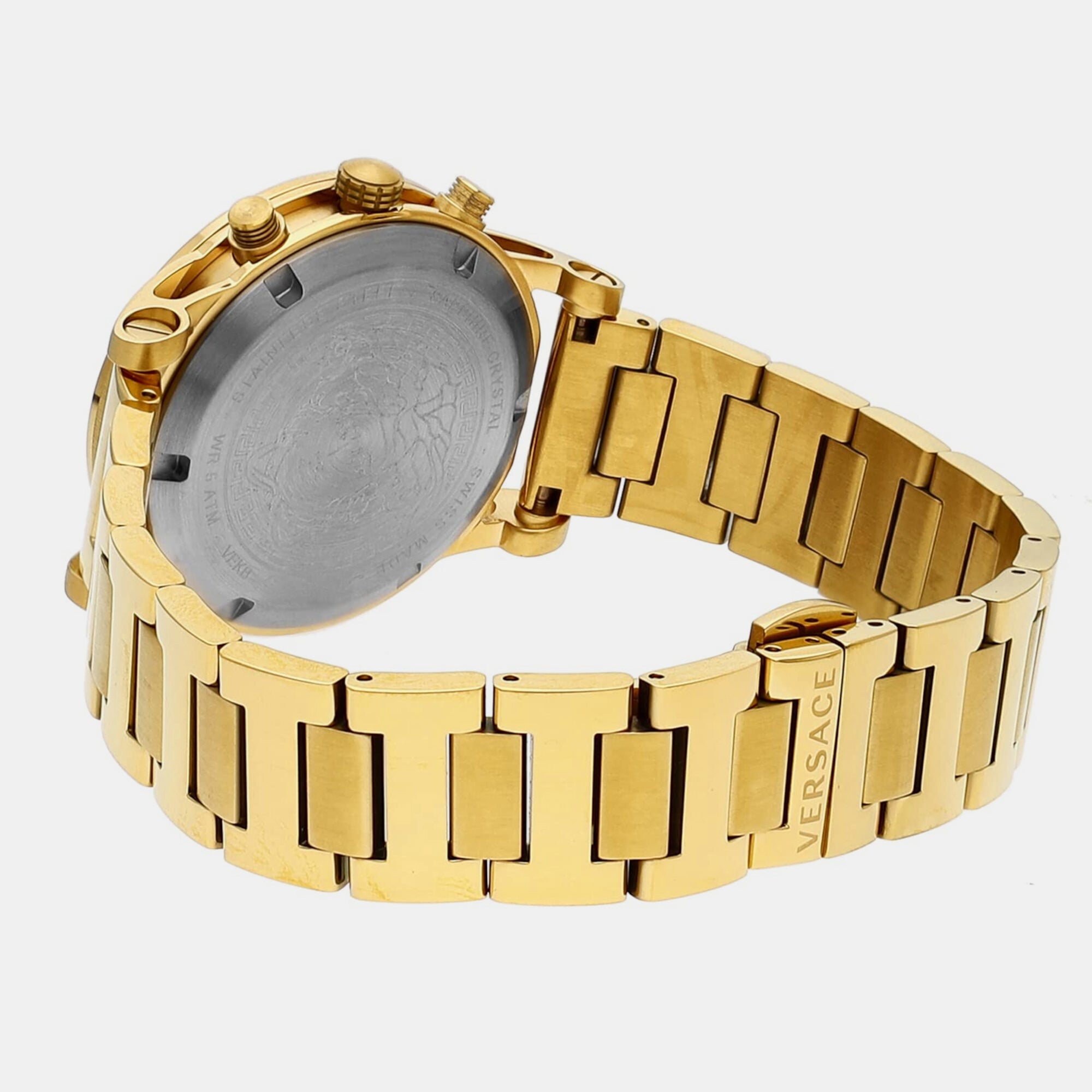 Versace Stainless Steel Round watch