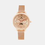 Mont Neo Round Rose Gold Chronograph watch