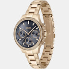 Boss Women Round Blue watch