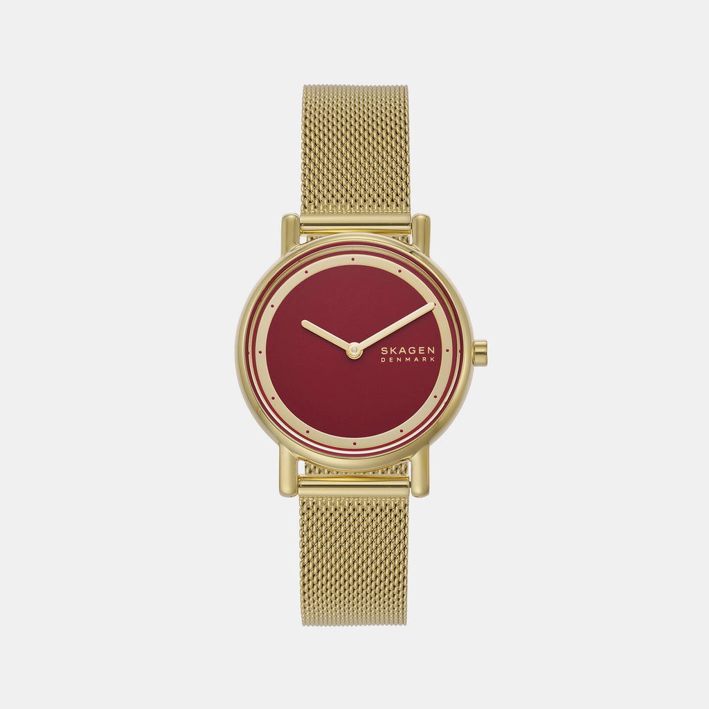 Skagen Round Red Analog watch