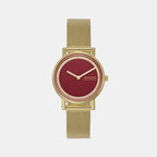Skagen Round Red Analog watch