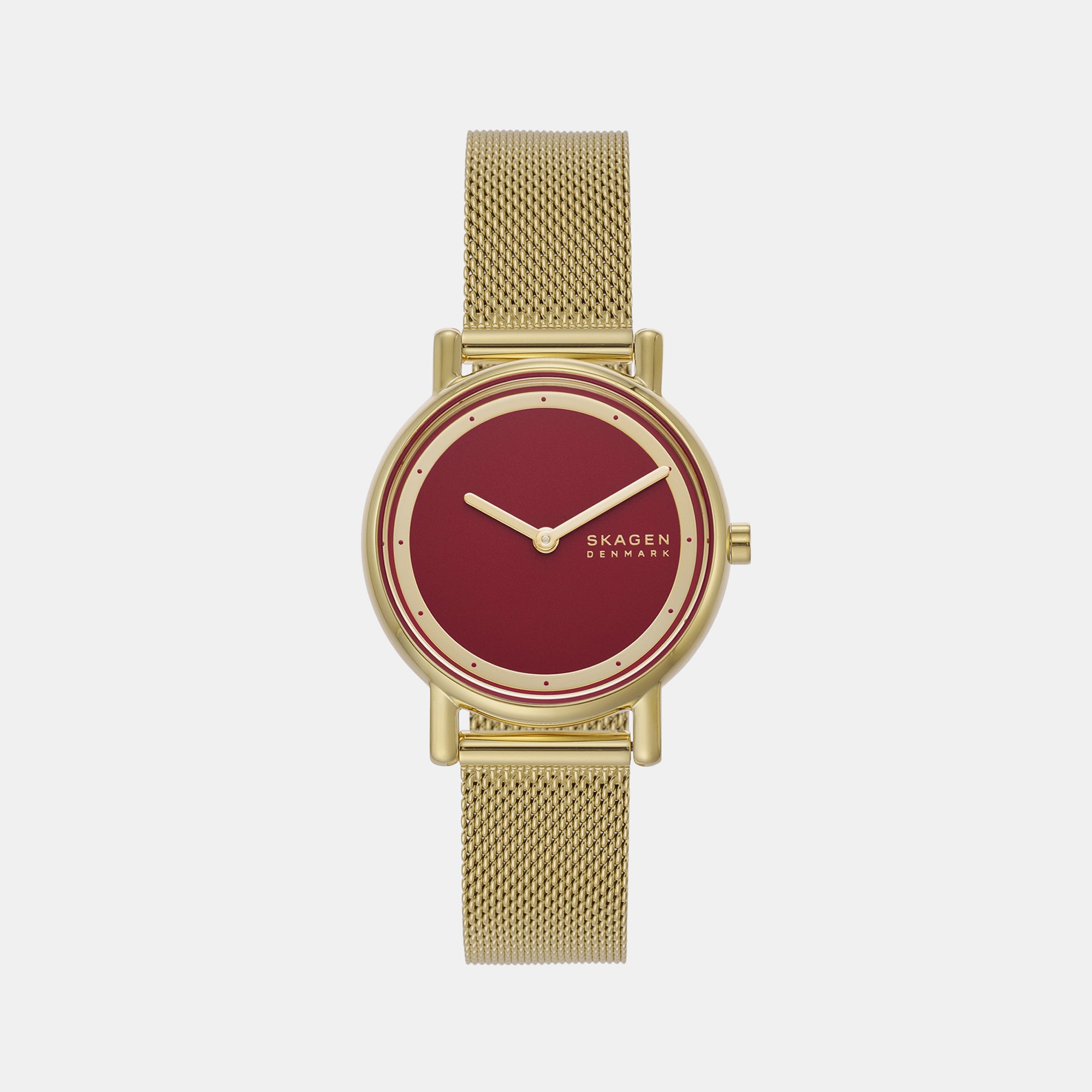 Skagen Round Red Analog watch