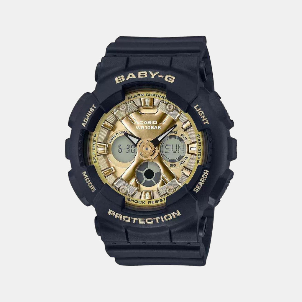 Casio Round Gold Analog-Digital watch