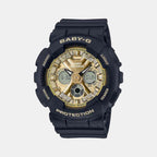 Casio Round Gold Analog-Digital watch
