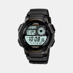 Casio Round Black Digital watch