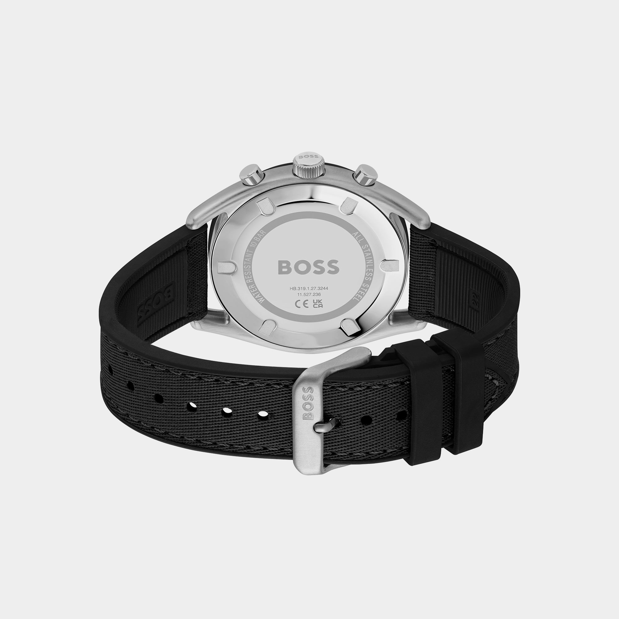 Boss Men Round Black watch