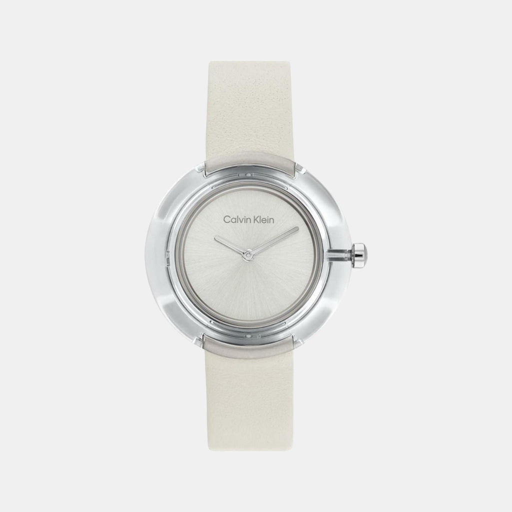 Calvin Klein Round White Analog watch